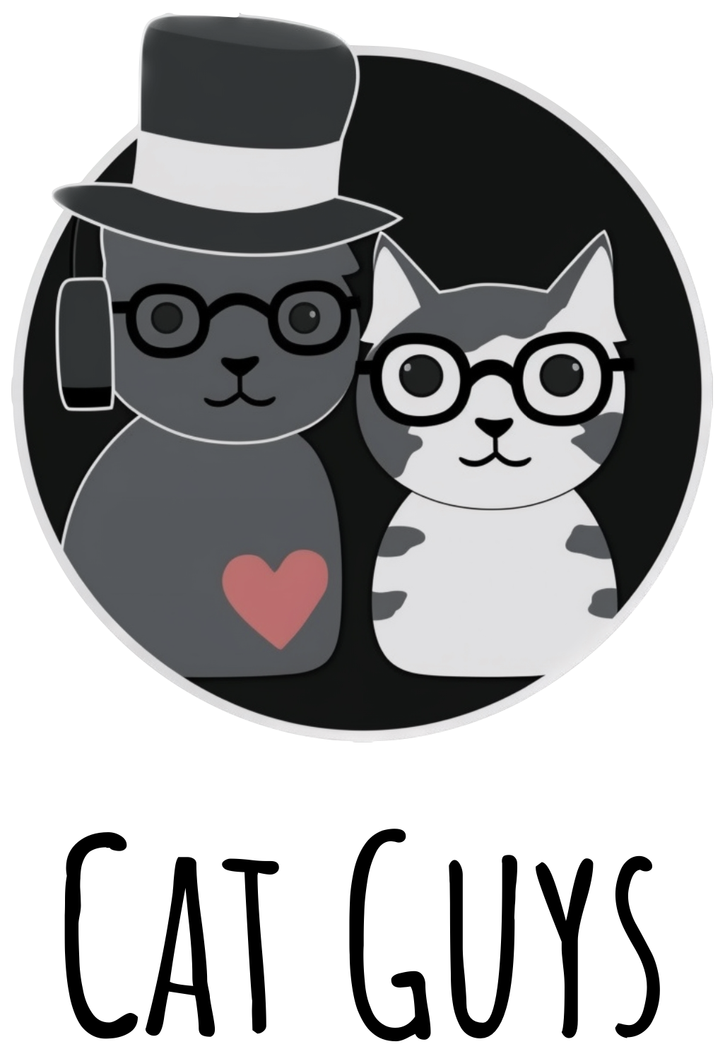 Podcast Cat Guys Logo